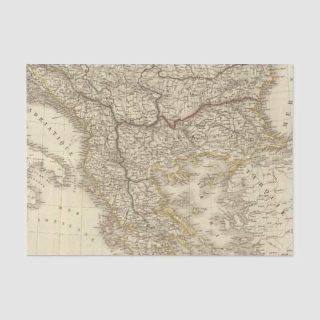 Papel De Seda Turquía en Europa 3 (Anverso)