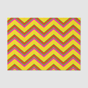 Papel De Seda Tutti-Frutti Chevron 1-TISSUE WRAPPER PAPER