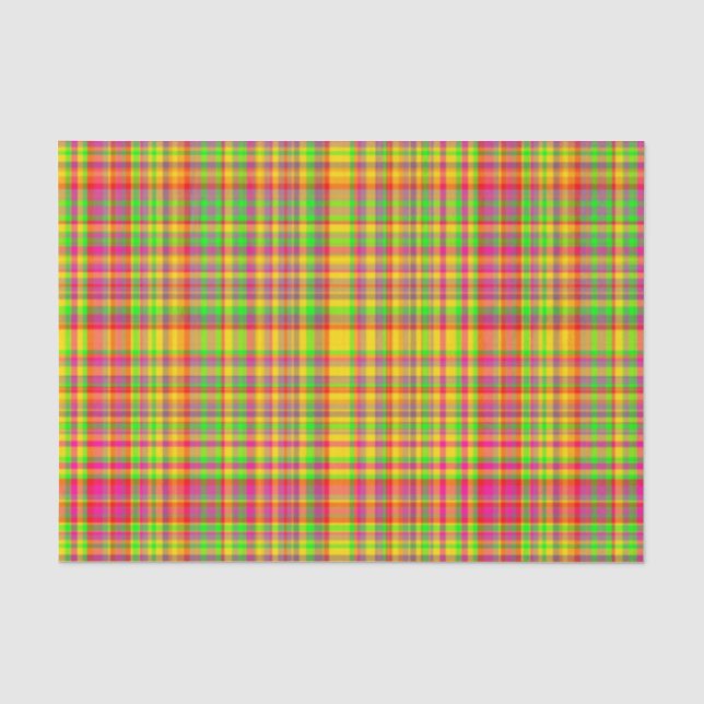 Papel De Seda Tutti Frutti PLAID-4-TISSUE WRAPPER PAPER (Anverso)