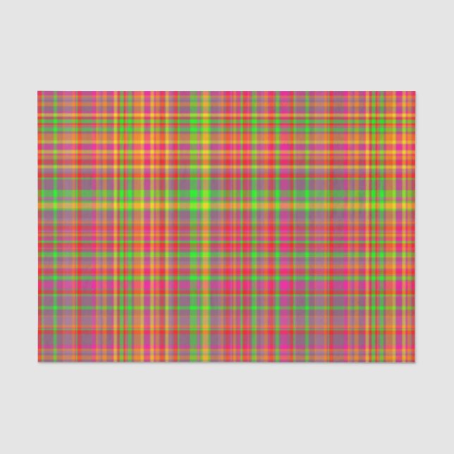 Papel De Seda Tutti Frutti PLAID-8-TISSUE WRAPPER PAPER (Anverso)