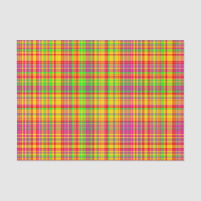 Papel De Seda Tutti Frutti PLAID-9-TISSUE WRAPPER PAPER (Anverso)