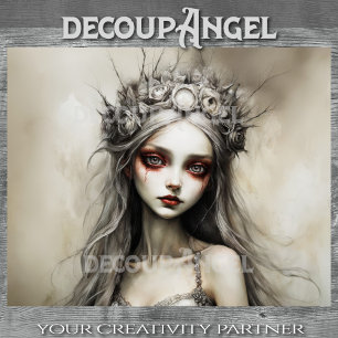 Papel De Seda Twilight Bride Christina - Decoupage -