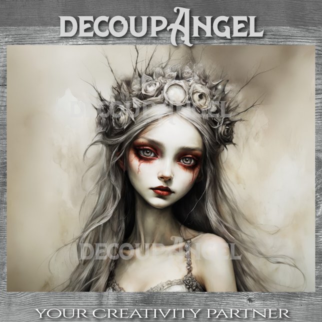 Papel De Seda Twilight Bride Christina - Decoupage - (Subido por el creador)