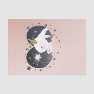 Papel De Seda Twinkle Little Star Conejito Melocotón Baby Shower
