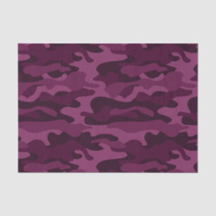 Papel De Seda Tyrian Purple Monocolor Camo