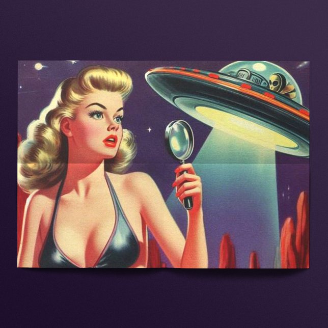 Papel De Seda Ufo Pin-up (Subido por el creador)