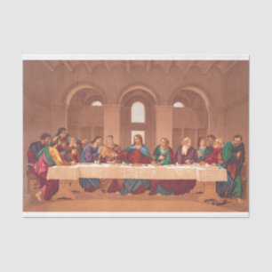 Papel De Seda Última Cena de Jesucristo