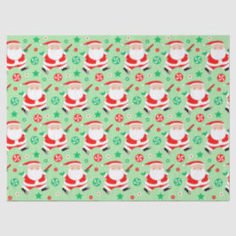 Papel De Seda Último FrisbePapel de regalo navideño