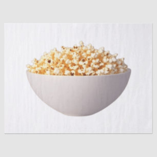 Papel De Seda Un bol de palomitas de maíz