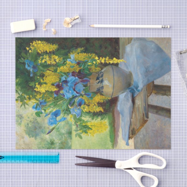 Papel De Seda Un Bouquet floral | Ella Wetzko-Ehrenberger (Artesanía)