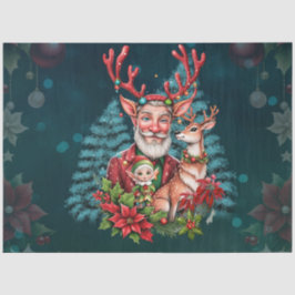 Papel De Seda Un caprichoso ilustracion de Navidades