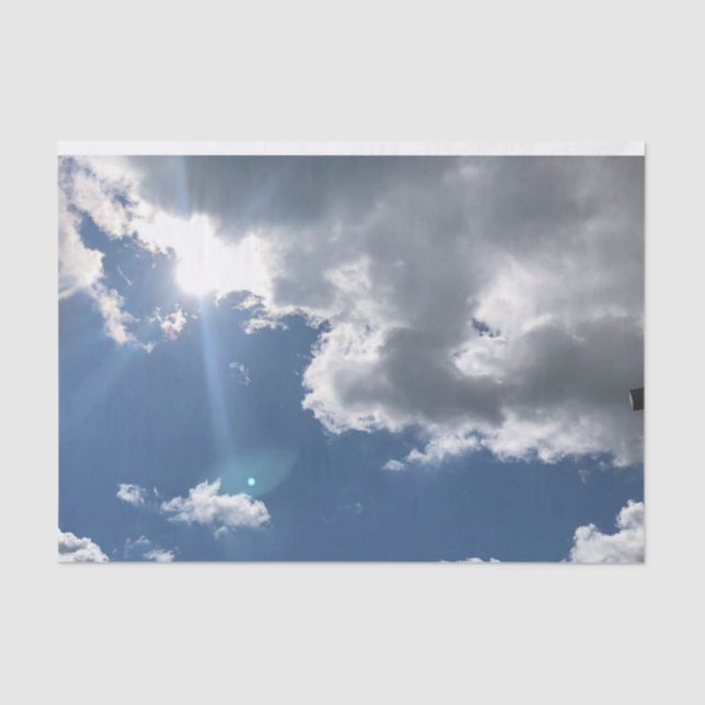 Papel De Seda Un día brillante (Anverso)