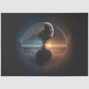 Papel De Seda Un diseño abstracto de la serie Ying Yang 5