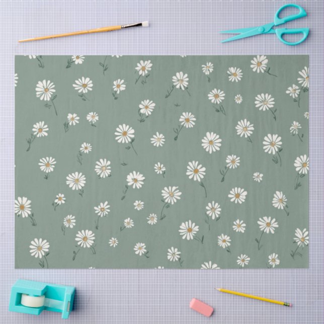 Papel De Seda Un diseño de la serie Boho Easter #4 (Artesanía)