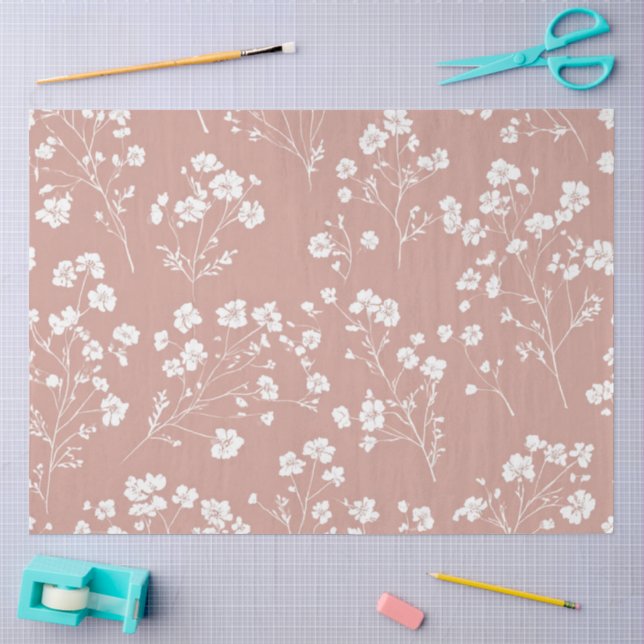 Papel De Seda Un diseño de la serie Boho Easter #9 (Artesanía)