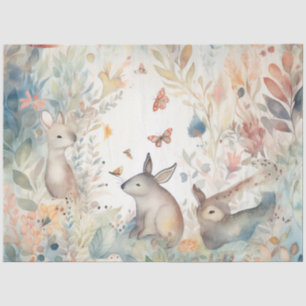 Papel De Seda Un diseño de la serie Bosque Caprichoso 1