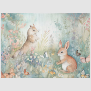 Papel De Seda Un diseño de la serie Bosque Caprichoso 8