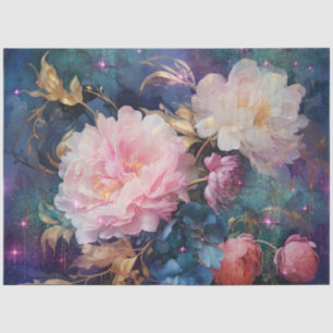 Papel De Seda Un diseño de la serie Galaxia Floral #11