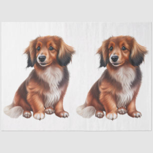 Papel De Seda Un diseño de la serie Perro Pequeño 18