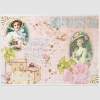 Papel De Seda Un diseño de la serie Shabby Chic 19
