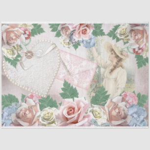 Papel De Seda Un Diseño de la Serie Shabby Chic 22