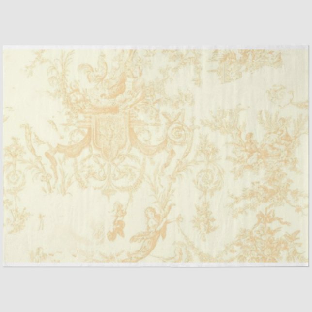 Papel De Seda Un diseño de la serie Shabby Chic 4 (Anverso)