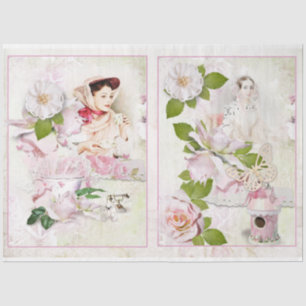 Papel De Seda Un diseño de la serie Shabby Chic 42
