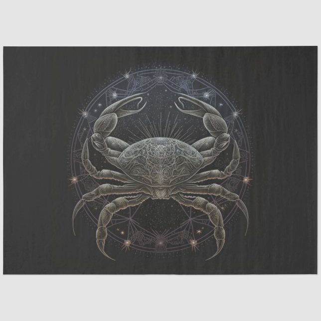 Papel De Seda Un diseño de la serie Zodiaco 1 (Anverso)