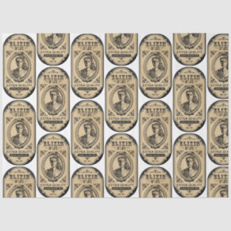 Papel De Seda Un diseño de serie de etiquetas de botica y poción