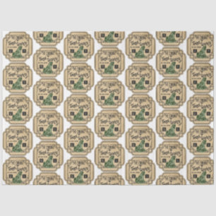Papel De Seda Un diseño de serie de etiquetas de botica y poción