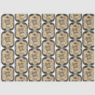 Papel De Seda Un diseño de serie de etiquetas de botica y poción