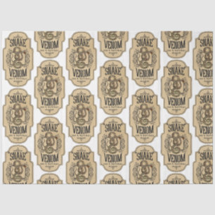 Papel De Seda Un diseño de serie de etiquetas de botica y poción