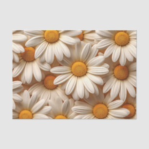 Papel De Seda Un diseño de serie de flores 3D 4