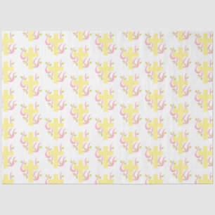 Papel De Seda Un diseño de serie de huevo de Pascua 34