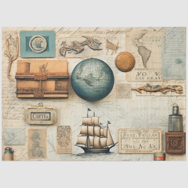 Papel De Seda Un diseño de serie naumática 9 (Anverso)