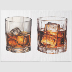 Papel De Seda Un diseño de whisky vintage serie 1