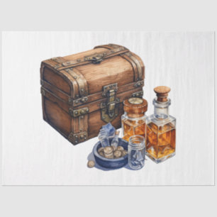 Papel De Seda Un diseño de whisky vintage serie 10