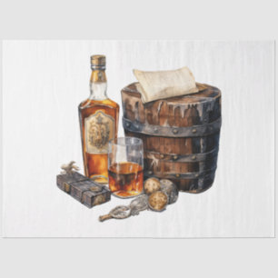 Papel De Seda Un diseño de whisky vintage serie 13