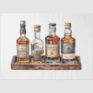 Papel De Seda Un diseño de whisky vintage serie 14