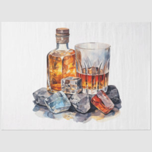 Papel De Seda Un diseño de whisky vintage serie 5