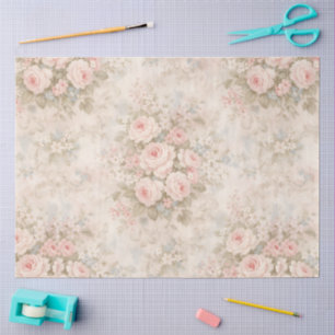 Papel De Seda Un diseño floral primaveral #10