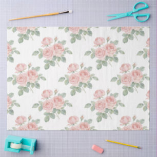 Papel De Seda Un diseño floral primaveral #17