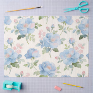 Papel De Seda Un diseño floral primaveral #2