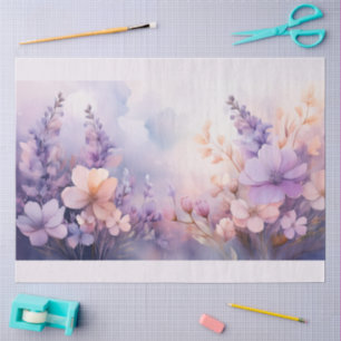 Papel De Seda Un diseño floral soñador #12