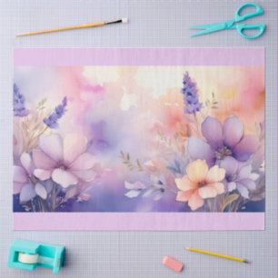 Papel De Seda Un diseño floral soñador #9