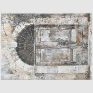 Papel De Seda Un diseño rústico de la serie de puertas italianas