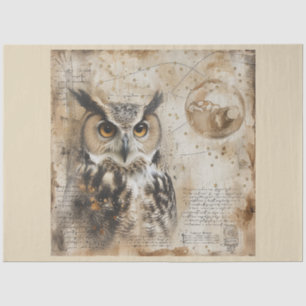 Papel De Seda Un diseño vintage de la serie 10 de Estrellas Esot