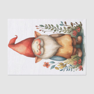 Papel De Seda Un dulce pequeño gnomo