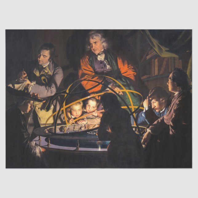 Papel De Seda Un filósofo dando una conferencia sobre el sistema (Anverso)