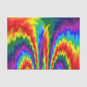 Papel De Seda Un fuego en un arco iris